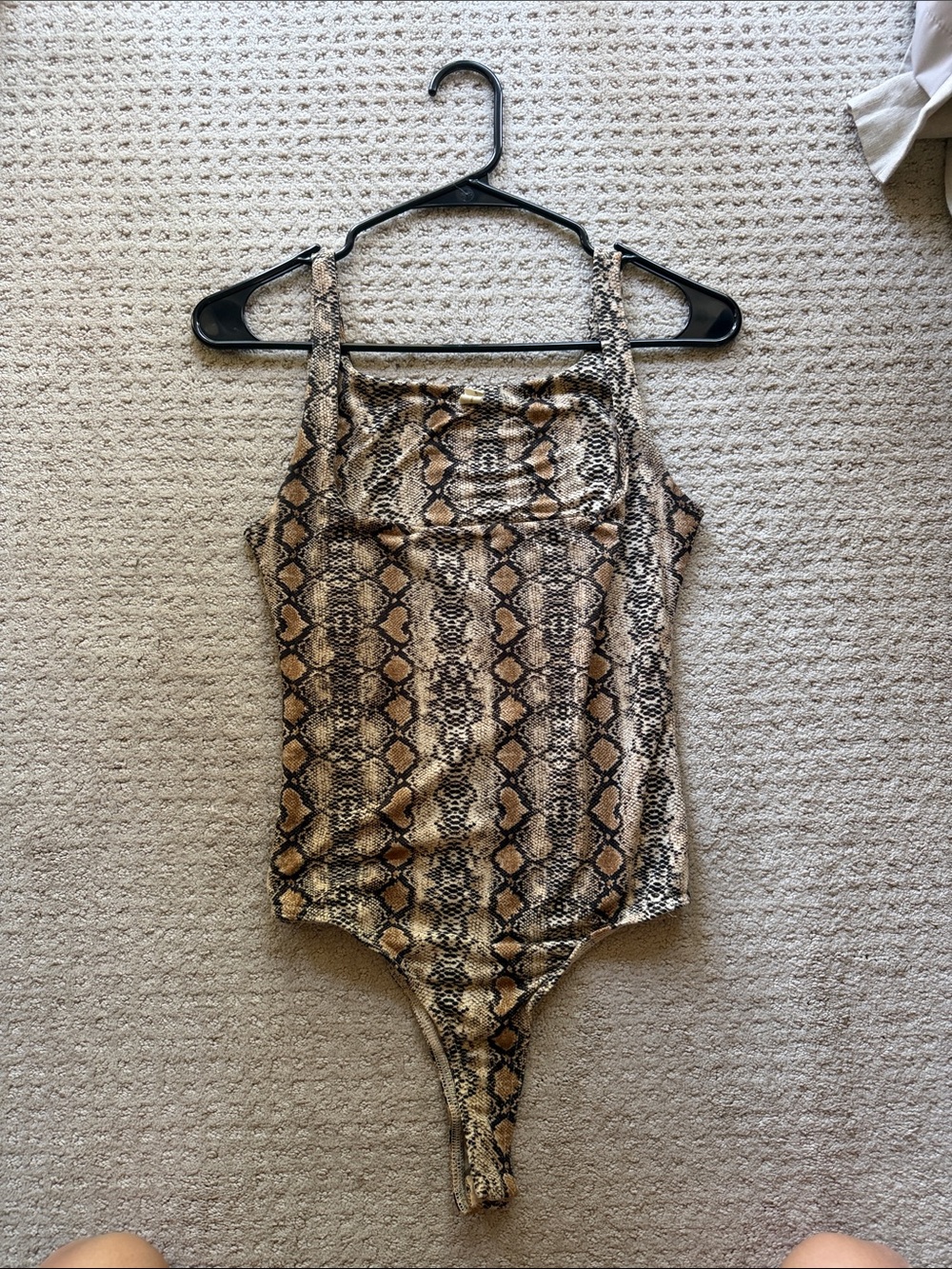 Snake Print Bodysuit